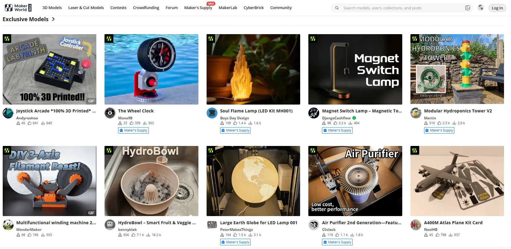 MakerWorld母公司Bambu Lab公开表示，数千名创作者的模型在未经授权情况下遭竞争对手3D打印平台违规转载，目前相关案件已在中国法院立案。