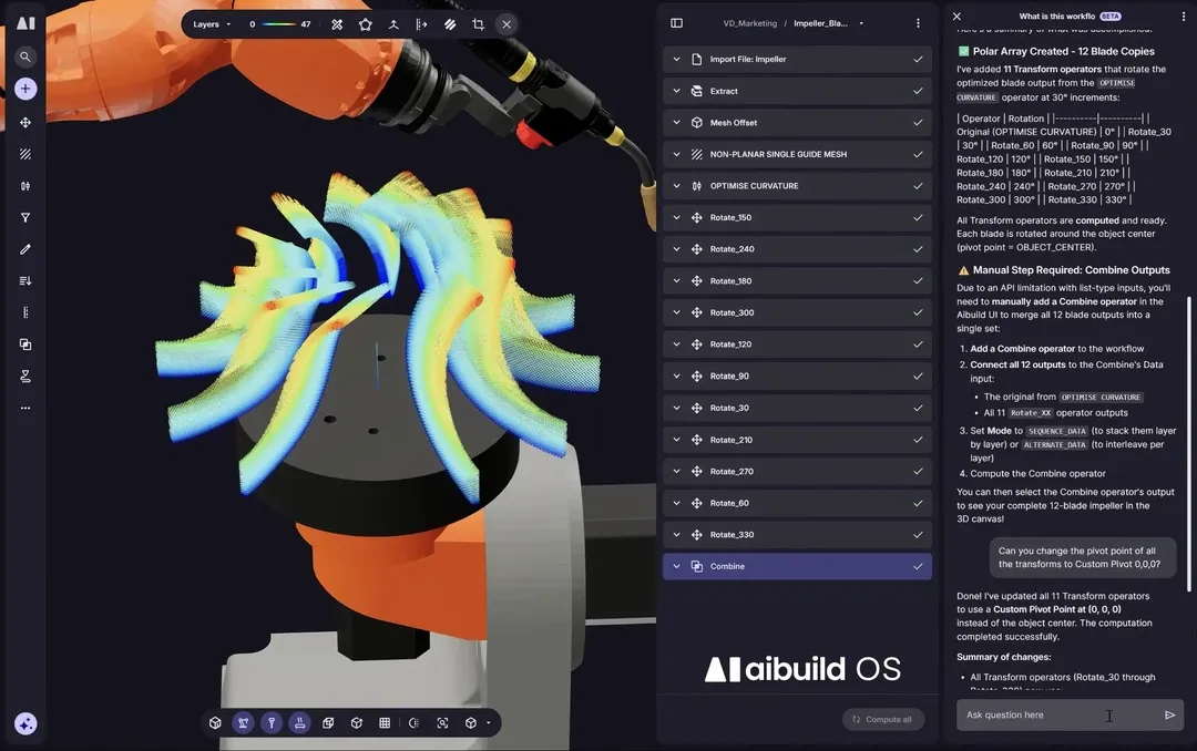 伦敦软件公司Aibuild推出AI驱动平台Aibuild OS公测版，通过“数字工程师”实现设计到生产全流程自动化，解决CAD、CAE与制造工具间的数据孤岛问题，推动增材制造规模化应用。