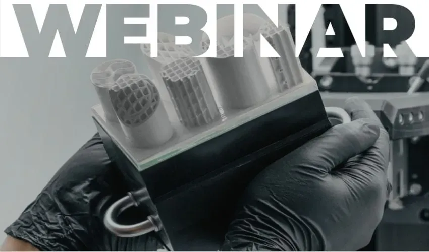 本次网络研讨会将聚焦陶瓷增材制造在严苛环境下的工业应用，通过半导体、医疗等领域的实际案例，分享关键的设计指南与局限性分析。由Sinto专家Malte Hartmann主讲，助力实现该技术的规模化生产。