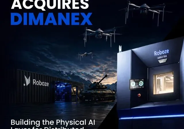 意大利先进制造公司ROBOZE已收购Dimanex的关键资产，Dimanex是一家在今年早些时候申请破产的荷兰软件平台。