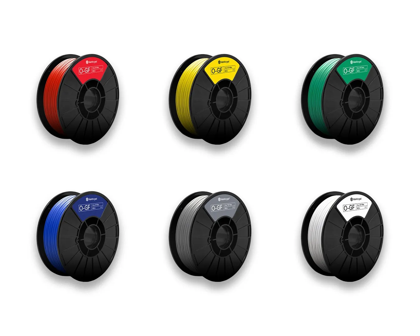 Markforged adds color to Onyx material family with new glass fiber-filled nylon
