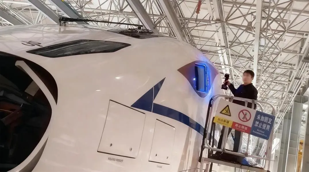 Railway manufacturers turn to non-contact 3D scanning for faster quality inspection