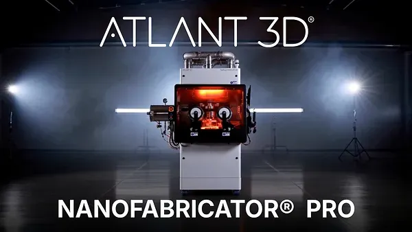 ATLANT 3D发布NANOFABRICATOR PRO，结合自有DALP原子级处理技术，将AI材料发现、原型验证与量产路径整合至单一平台。设备符合SEMI标准，由AIR协作实现美国制造，并支撑其物质物理AI基础设施。公司已获超3000万美元融资，客户含NASA、索尼等。