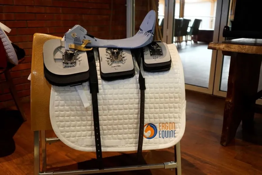 Ergon Equine 3D printed horse saddle
