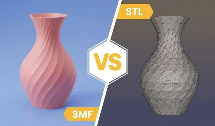 本文对比STL与3MF的差异：STL仅存几何且易损坏，3MF整合材料、颜色与打印参数并规避网格错误。2026年主流切片软件已原生支持3MF，专业协作与批量生产更推荐后者；STL虽仍通用，但逐渐退居简单几何共享场景。