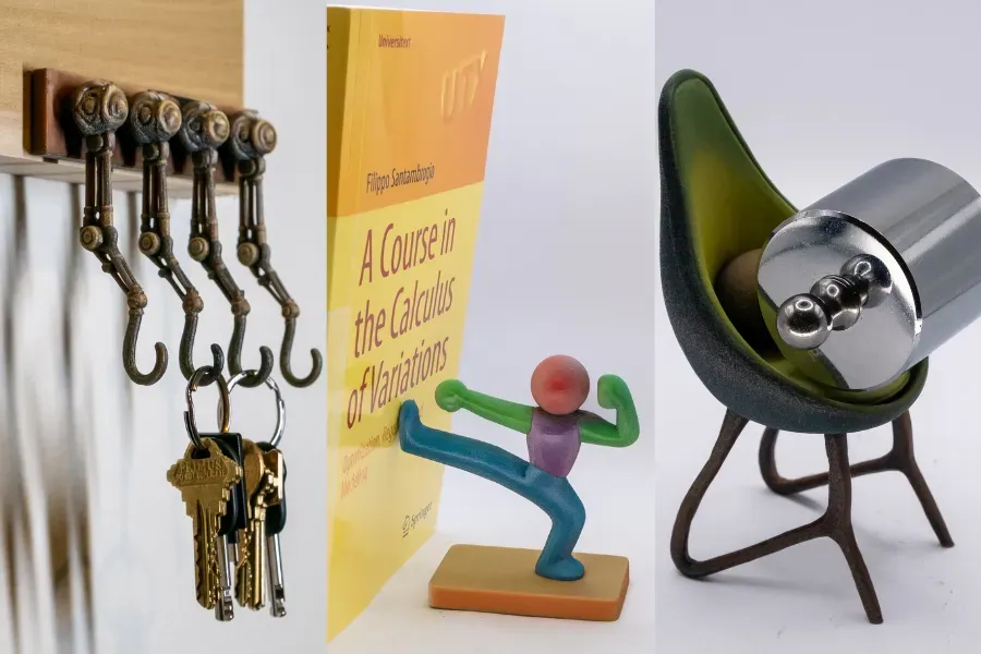 MIT研究团队推出PhysiOpt框架，将有限元分析与AI生成模型结合，在潜在空间直接优化3D模型结构强度，解决了AI设计模型易倒、易损的问题。该方法支持多类AI底座，半分钟内完成优化，实物验证承重性能显著提升，为3D打印生成式设计带来可靠性突破。