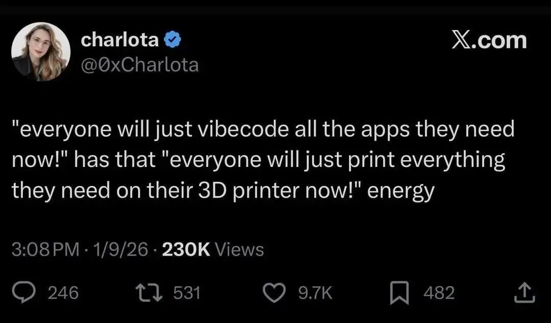 3D打印未颠覆制造业，而是融入工业端实现精密制造与个性化定制。正如AI不会取代程序员，而是成为工程师的效率工具。技术狂热退潮后，边界认知与责任意识才是核心——我们挖掘TCT展上难以替代的3D打印解决方案，探讨技术与人如何共生共进。