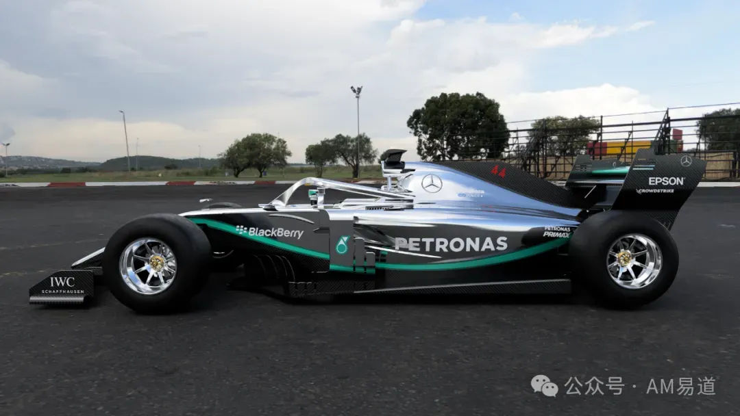 文章分享梅赛德斯AMG F1 W09 EQ Power+赛车模型，介绍2018赛季车型与车手，并展示模型和STEP文件示例。设计来源Ashish Palankar，文件仅供学习交流，商业使用需取得版权所有者授权。