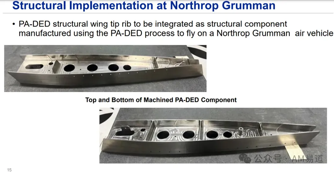 本文解读Norsk Titanium相关报告，介绍Northrop Grumman采用PA-DED钛合金技术的演进、制造流程、规范、性能验证和结构件应用。文章讨论部件整合与合适场景中的成本收益，保留作者单位换算不确定性提示，并区分既有应用和更大尺寸构件的未来规划。
