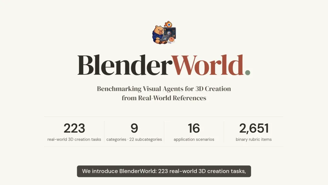 BlenderWorld官方项目总览